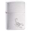  Zippo Scorpion   Brushed Chrome,/, , 38x13x57 